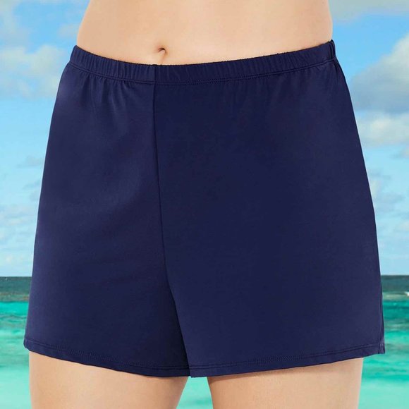 Swimsuits for All Swim 365 Swim Shorts 22 Navy - Picture 1 of 8